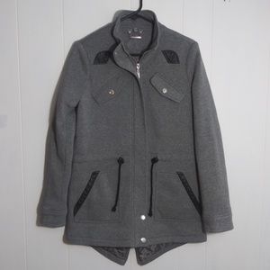 Jou Jou Gray Jacket with small Tuxedo Style Tail